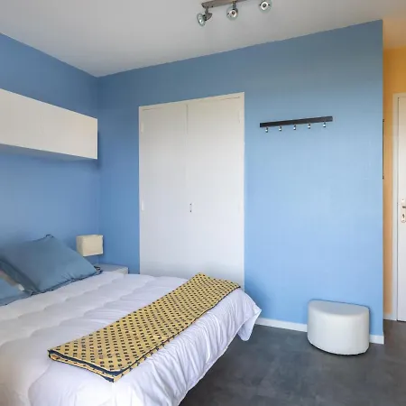 Appartement T2 - Climatise, Parking, 4 Pers, Centre-plage *